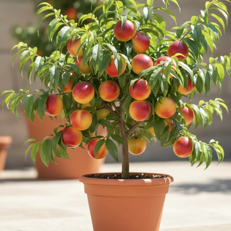 Nectarinier nain Nectarella® 'Zaidulab'
