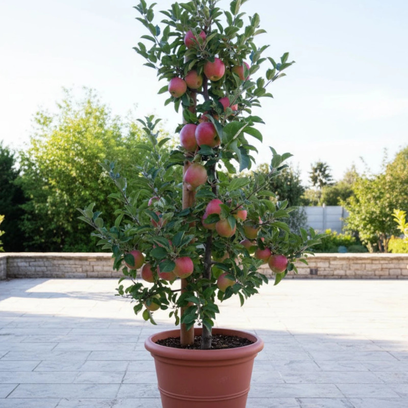 Pommier colonnaire Chenonceau® 'Delcoga'