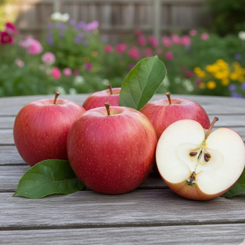 Pommier racines nues Pomme des Moissons® 'Delprivale'