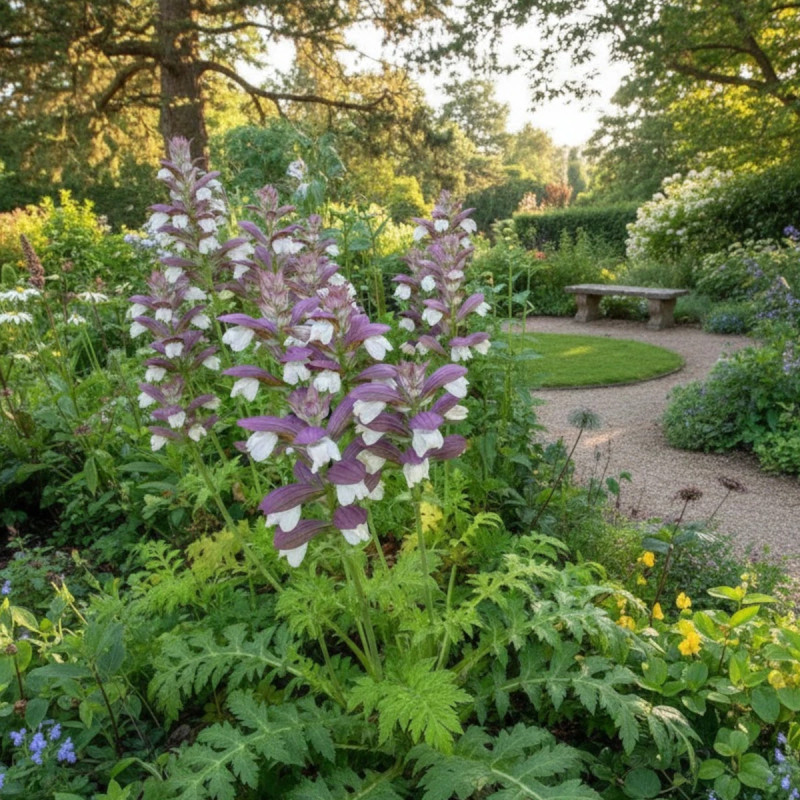 Acanthe de Hongrie White Lips, Acanthus