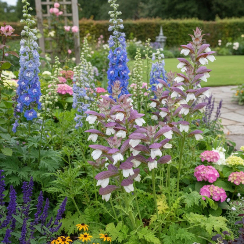 Acanthe de Hongrie White Lips, Acanthus