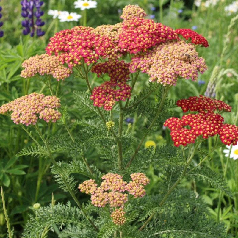 Achillée millefeuille Red Beauty