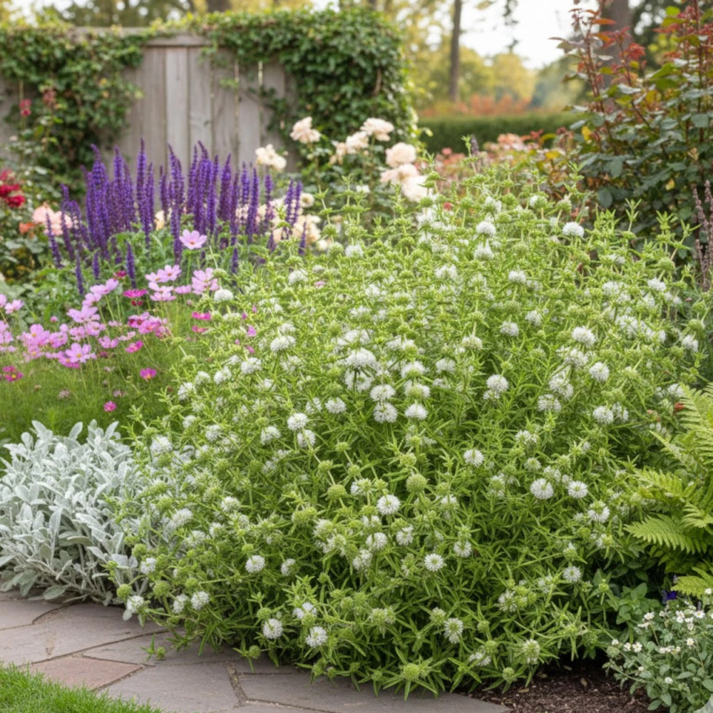 Menthe des cerfs blanche