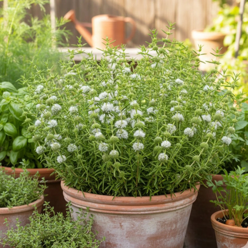 Menthe des cerfs blanche