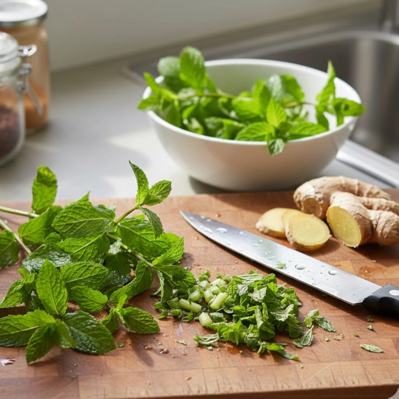 Menthe gingembre - Prêt à consommer