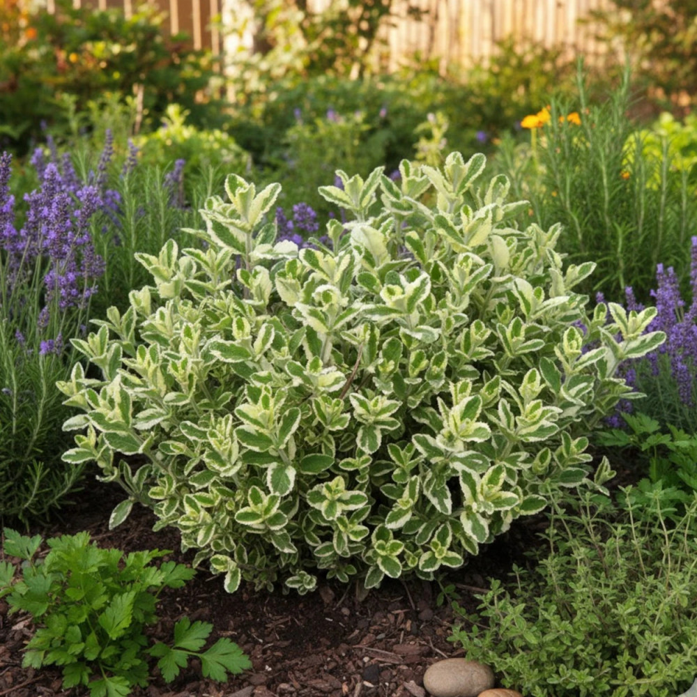 Menthe odorante panachée
