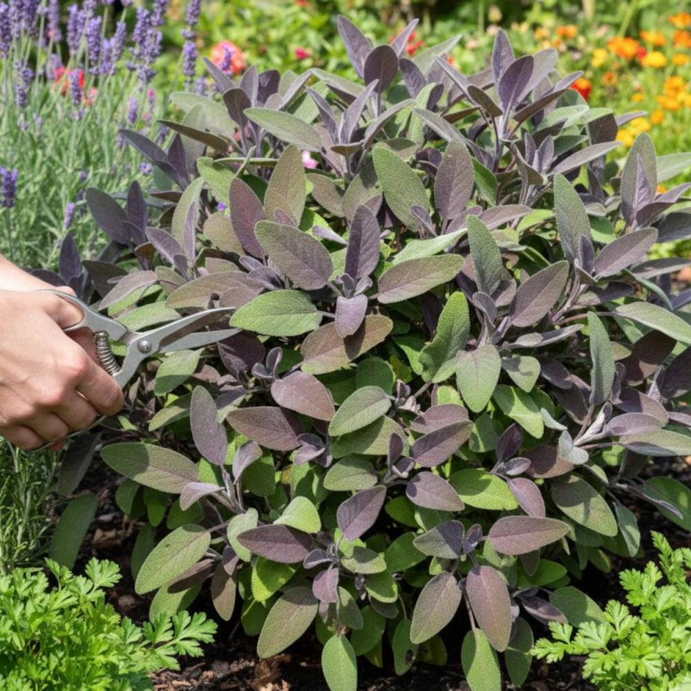 Sauge officinale Pourpre - Prêt à consommer