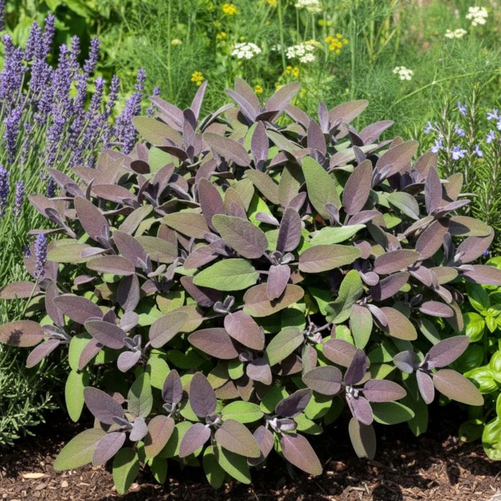 Sauge officinale Pourpre - Prêt à consommer
