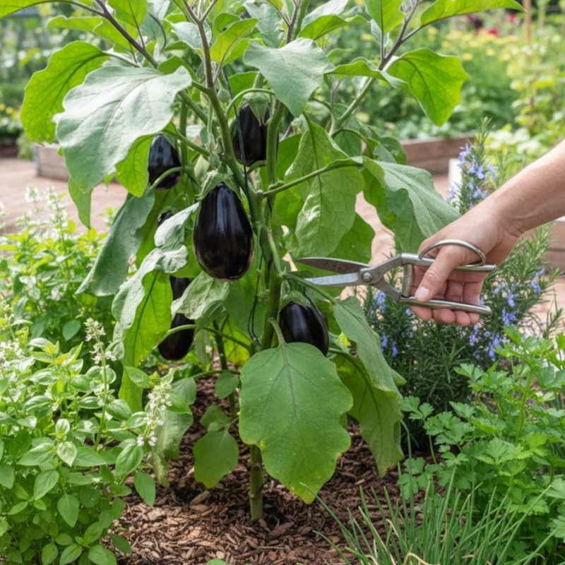 Plant d'aubergine Bonica