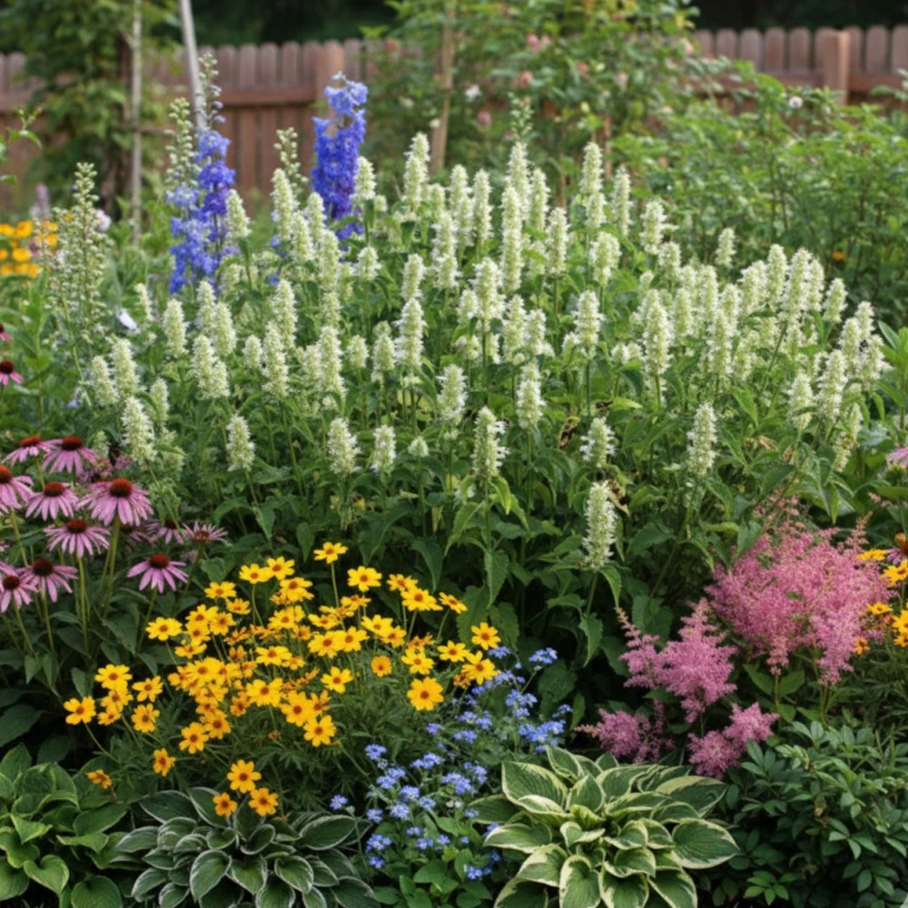Agastache rugueuse blanche