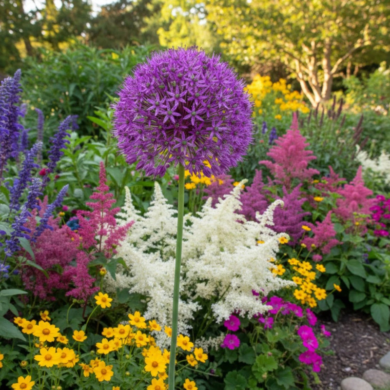 Ail d'ornement Violet Beauty