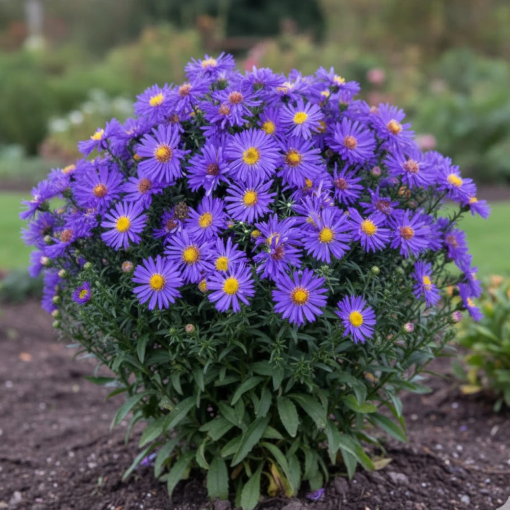 Aster d'automne Blue Alpis, Aster dumosus