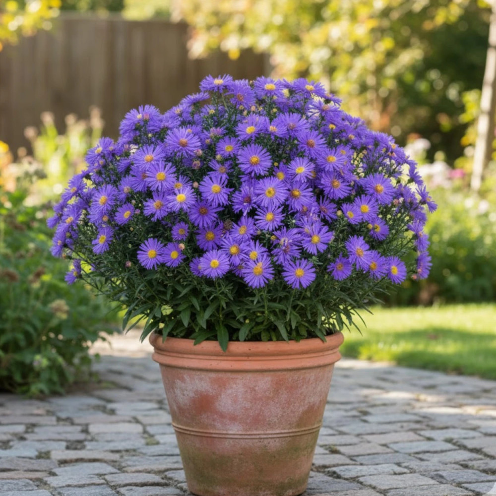 Aster d'automne Blue Alpis, Aster dumosus