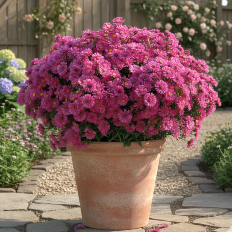 Aster d'automne Jenny, Aster dumosus
