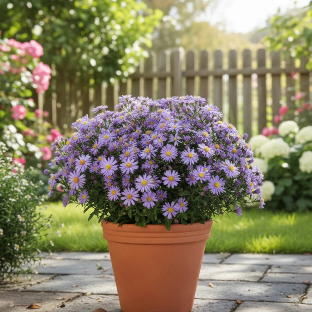 Aster d'automne Prof. Anton Kippenberg, Aster dumosus Aster d'automne Prof. Anton Kippenberg, Aster dumosus