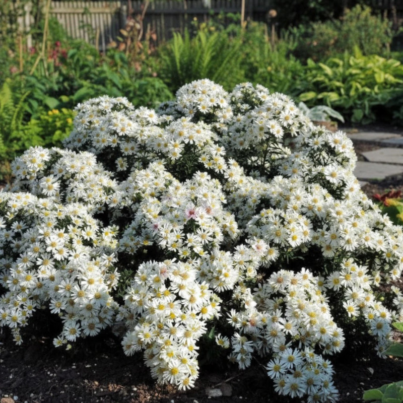 Aster d'automne Snowsprite, Aster dumosus