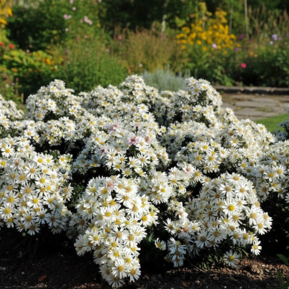 Aster d'automne Snowsprite, Aster dumosus