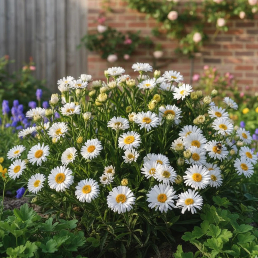 Aster de printemps Albus