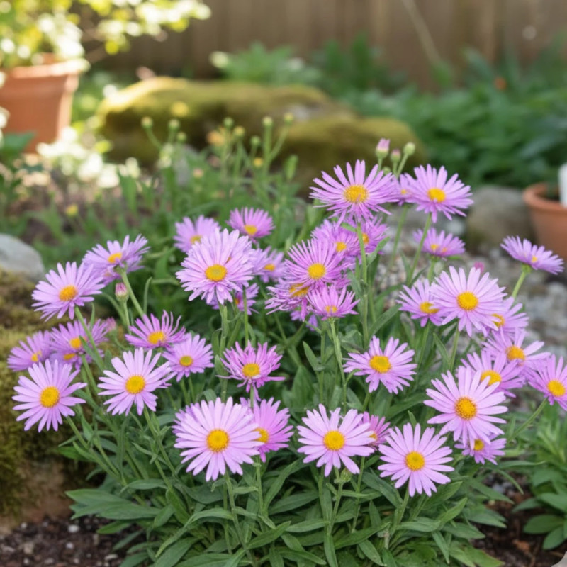 Aster des Alpes Happy End