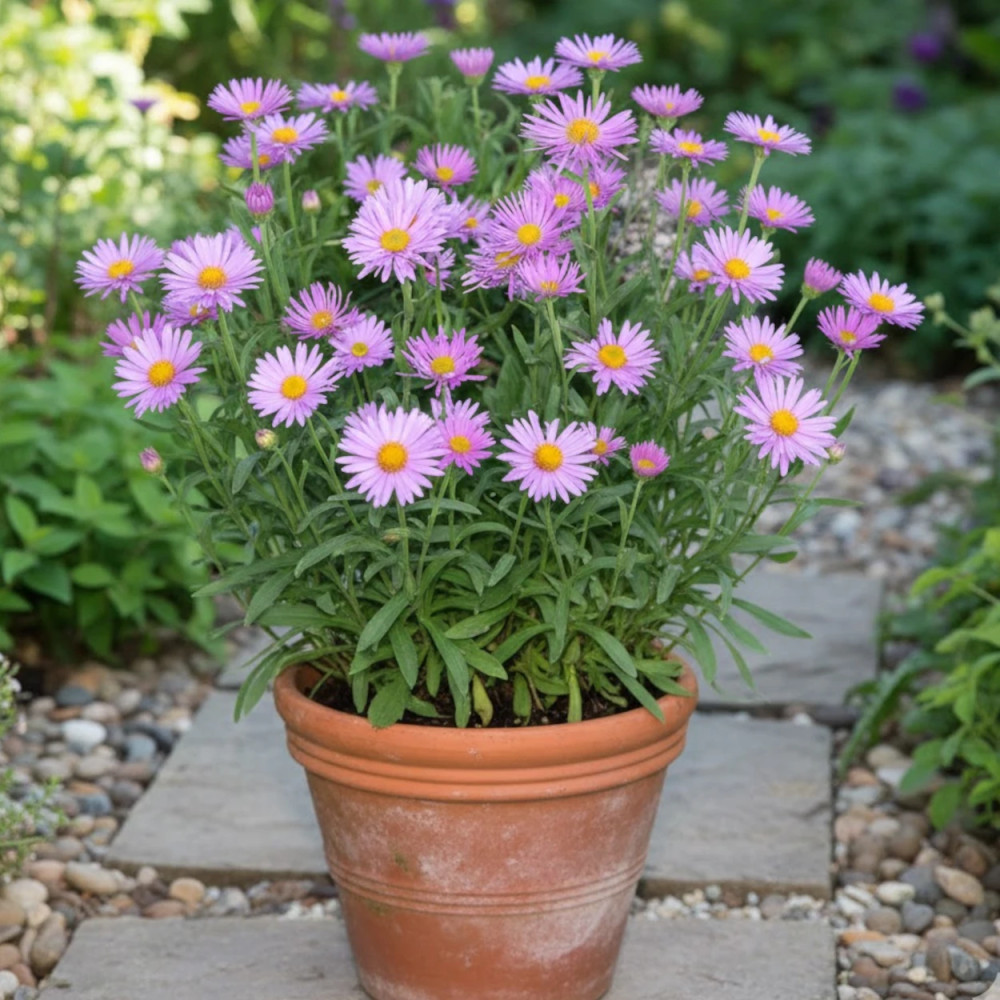 Aster des Alpes Happy End