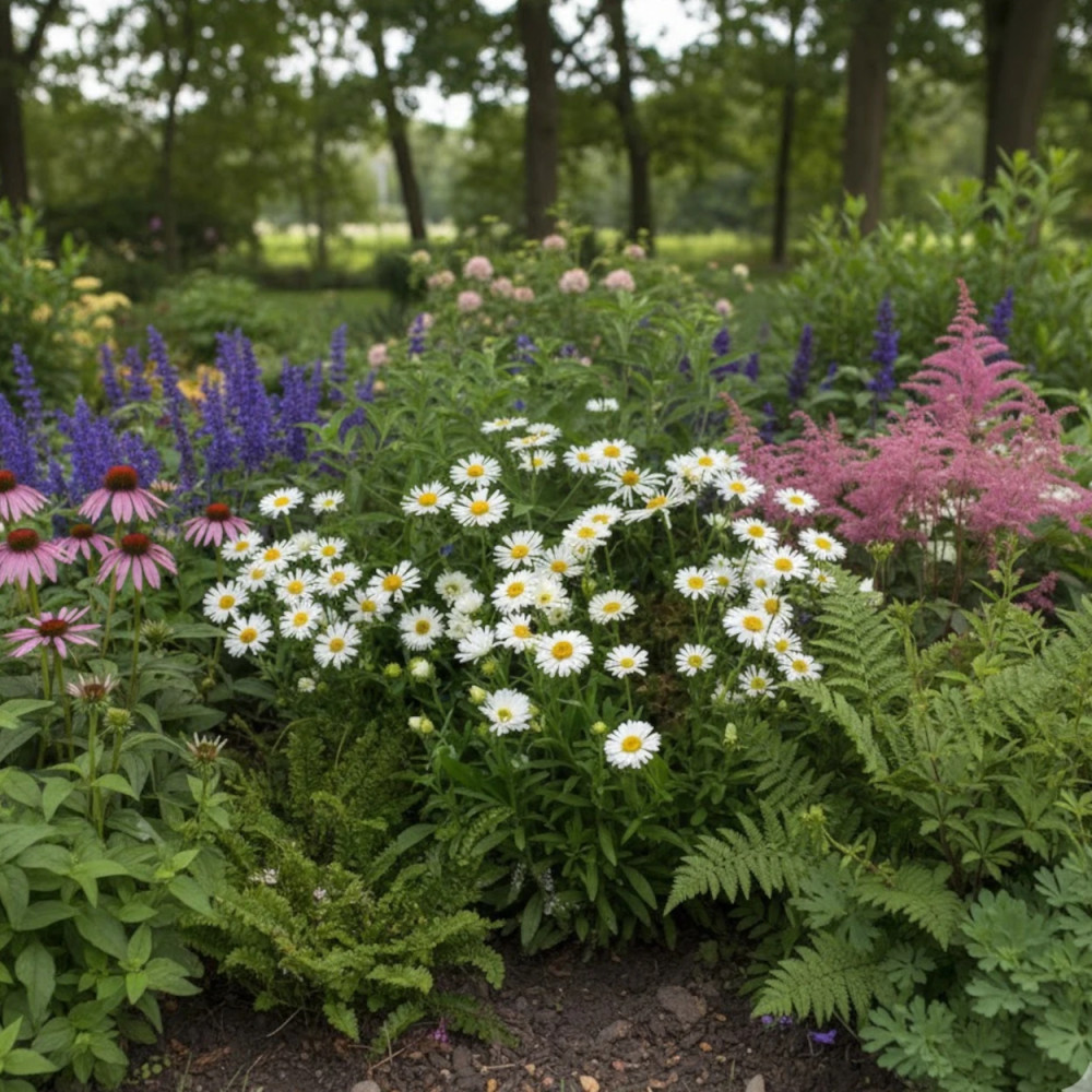 Aster des Alpes White