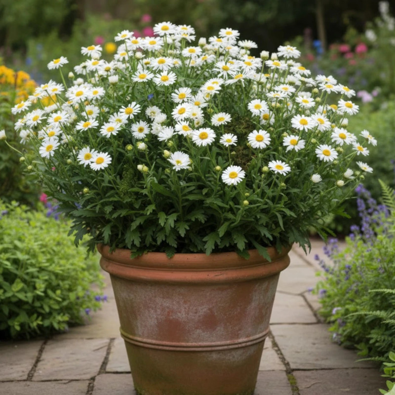 Aster des Alpes White