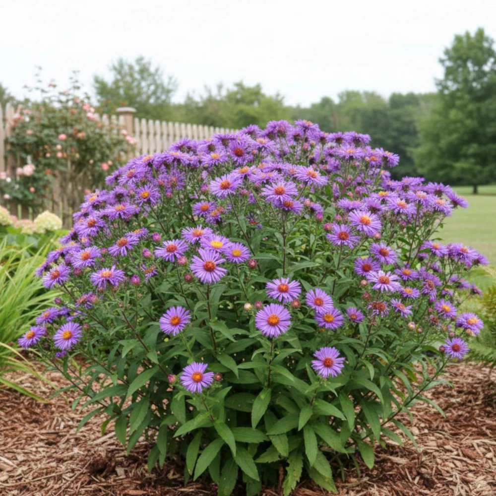 Aster grand d'automne Marina Wolkonsky, Aster novae-angliae