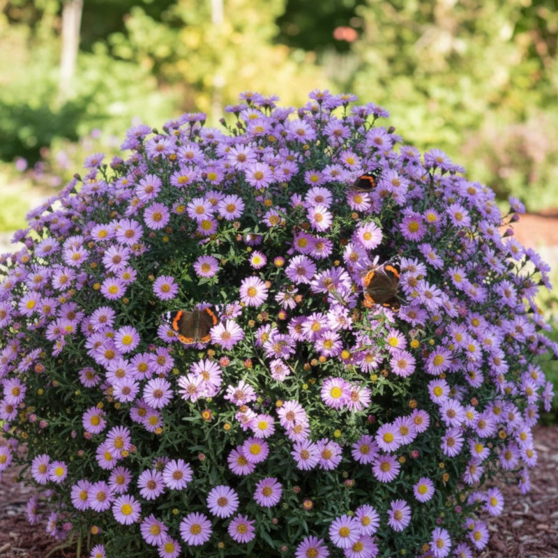 Aster grand d'automne Fellowship, Aster Novi-belgii