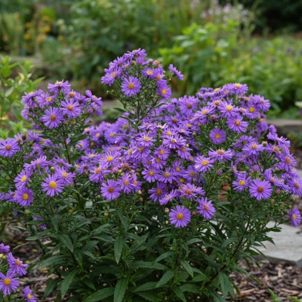 Aster grand d'automne Helen Picton, Aster Novi-belgii Aster grand d'automne Helen Picton, Aster Novi-belgii