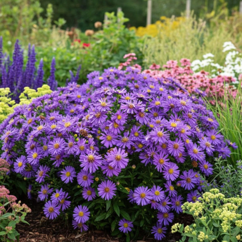 Aster grand d'automne Helen Picton, Aster Novi-belgii