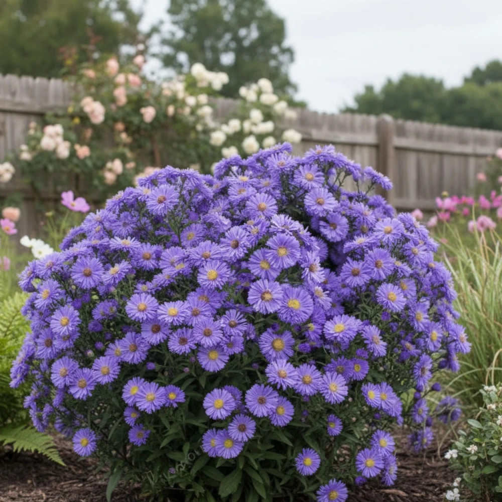 Aster grand d'automne Marie Ballard, Aster Novi-belgii