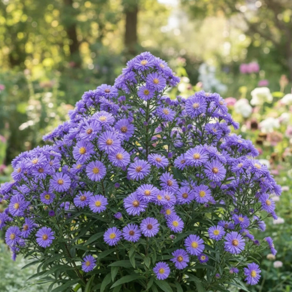 Aster grand d'automne Marie Ballard, Aster Novi-belgii