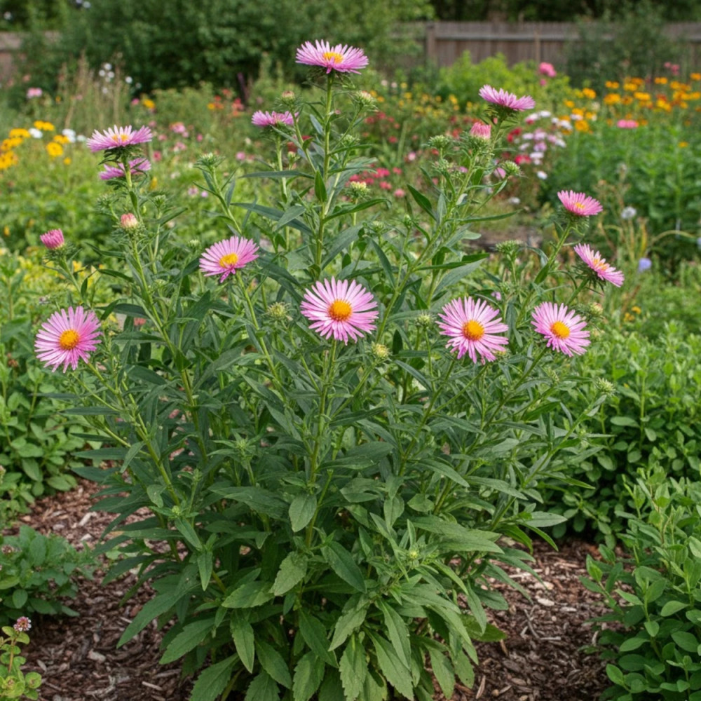 Aster grand d'automne Rosa Sieger