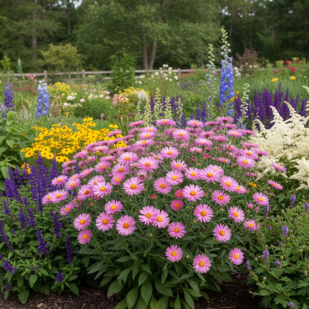 Aster grand d'automne Rosa Sieger