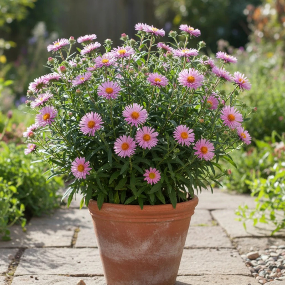 Aster grand d'automne Rosa Sieger