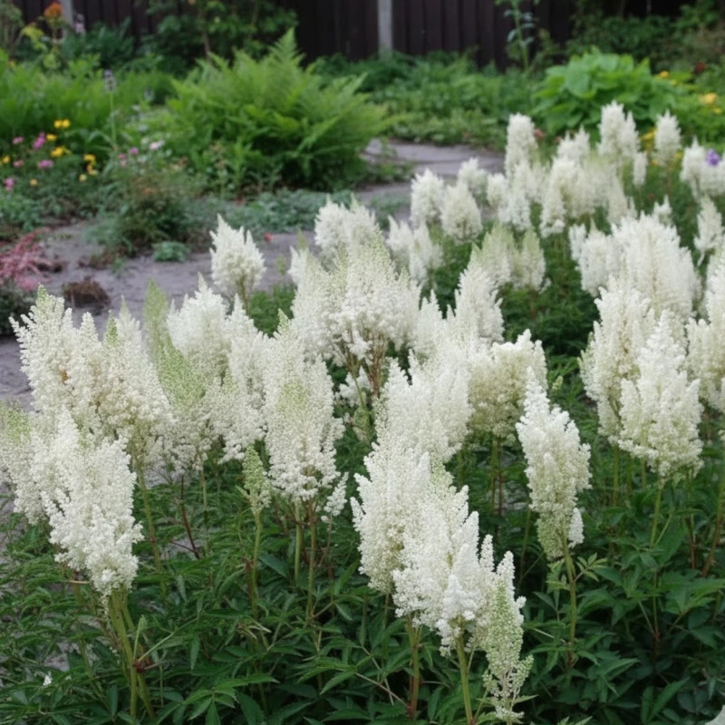 Astilbe d'Arends Mont Blanc