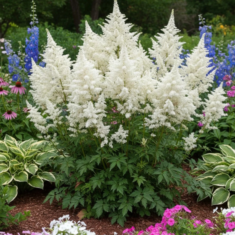 Astilbe d'Arends Mont Blanc