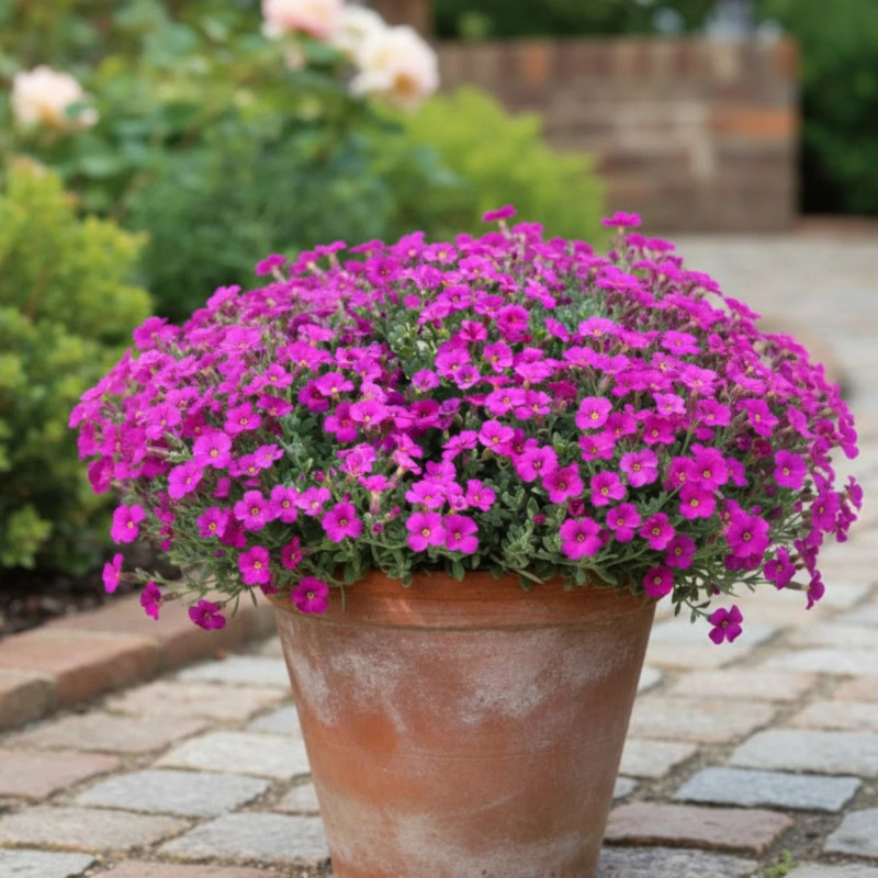 Aubriète Florado rose