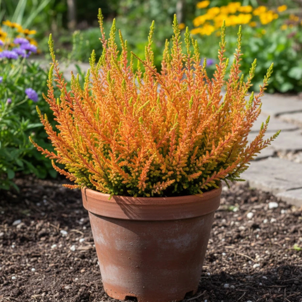 Bruyère d'été Wickwar Flame - SILENCE, ça pousse !, Calluna