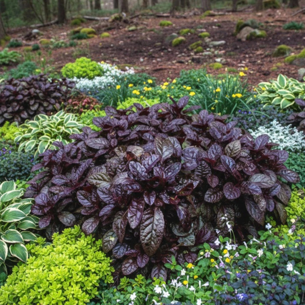 Bugle rampante pourpre, Ajuga