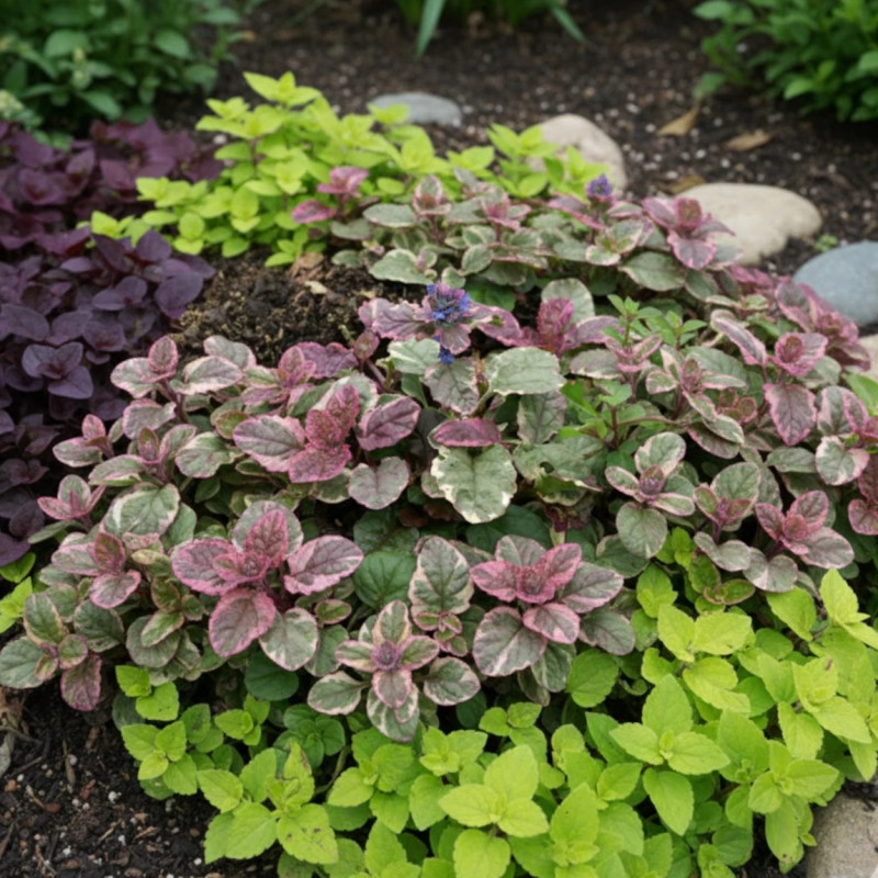 Bugle rampante Burgundy Glow, Ajuga