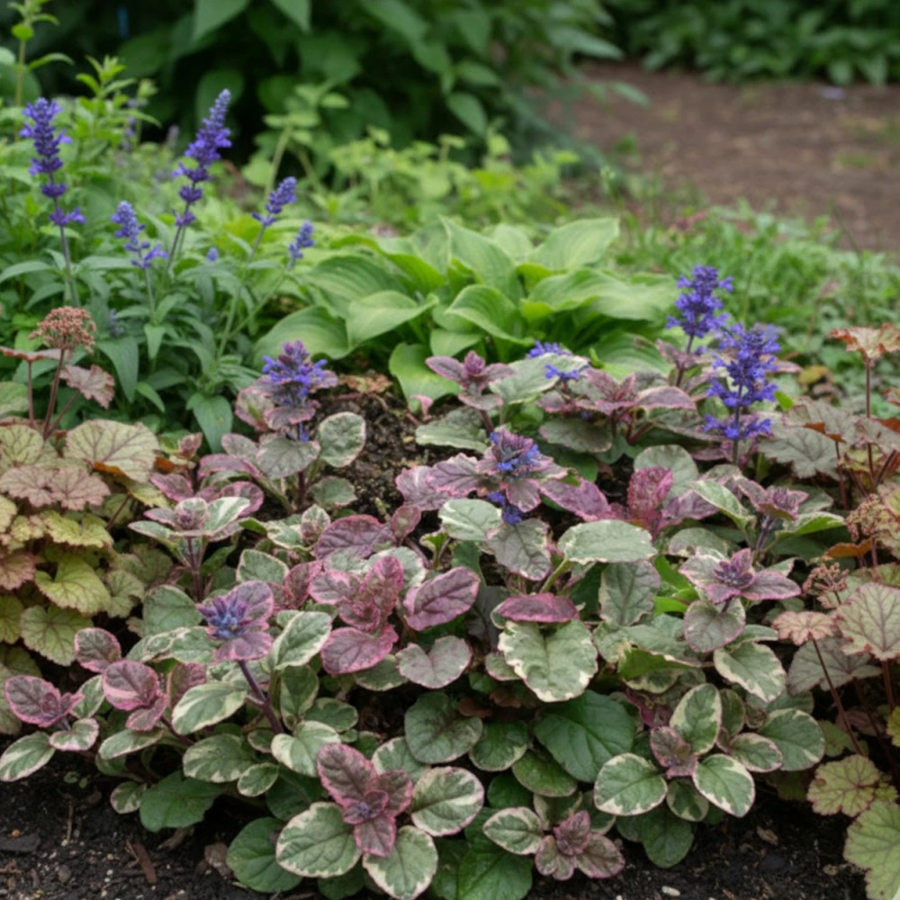 Bugle rampante Burgundy Glow, Ajuga Bugle rampante Burgundy Glow, Ajuga