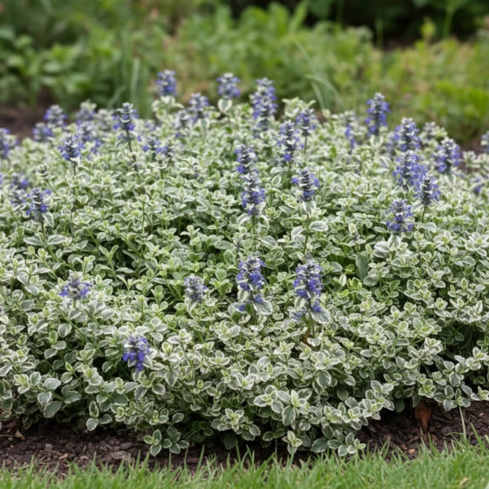 Bugle rampante panachée, Ajuga Bugle rampante panachée, Ajuga