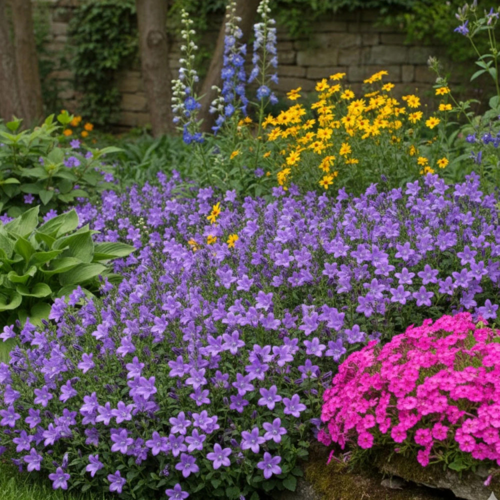 Campanule des murets Bleue, Campanule des murs