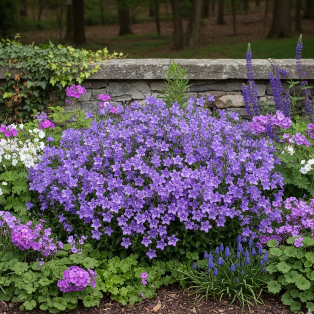 Campanule des murets Bleue, Campanule des murs