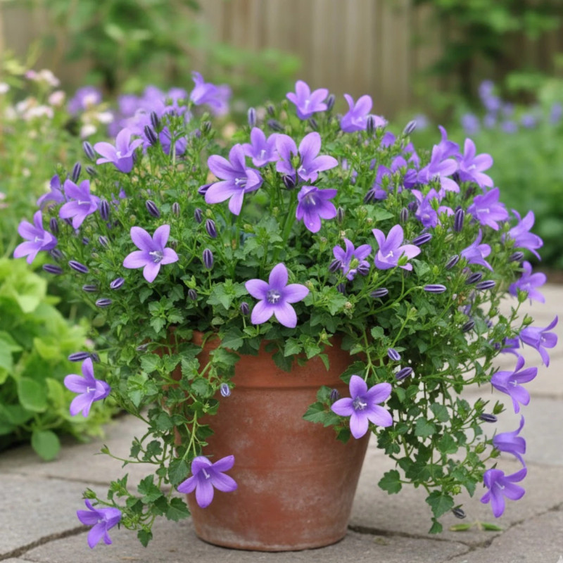Campanule des murets Bleue, Campanule des murs