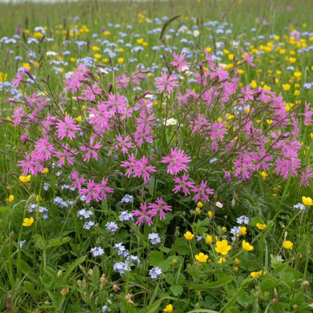 Lychnis flos-cuculis, Oeillet des près