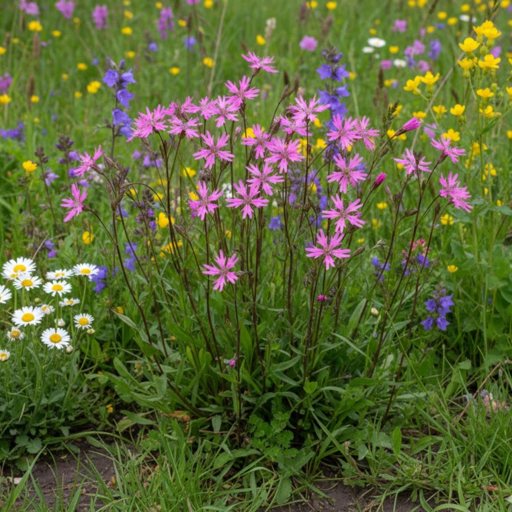 Lychnis flos-cuculis, Oeillet des près