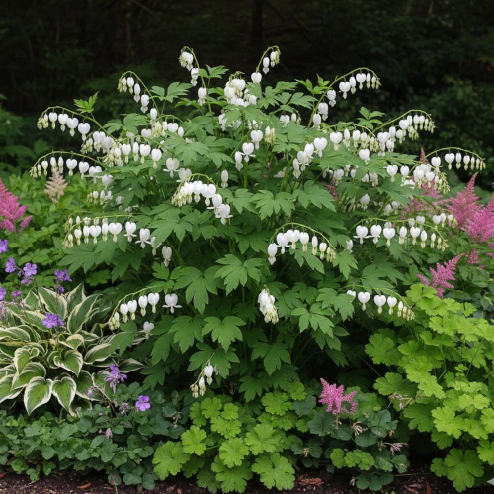 Coeur de Marie Blanc, Dicentra