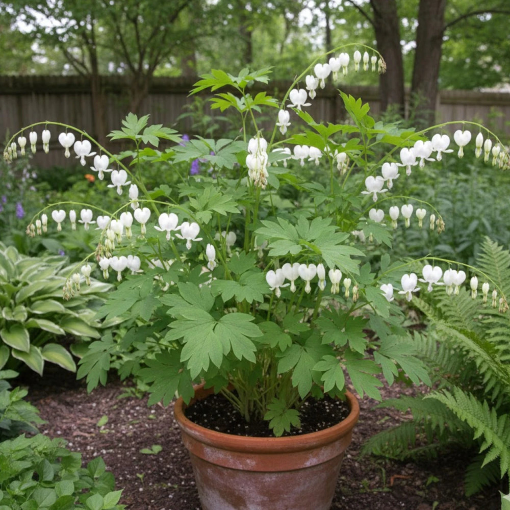Coeur de Marie Blanc, Dicentra